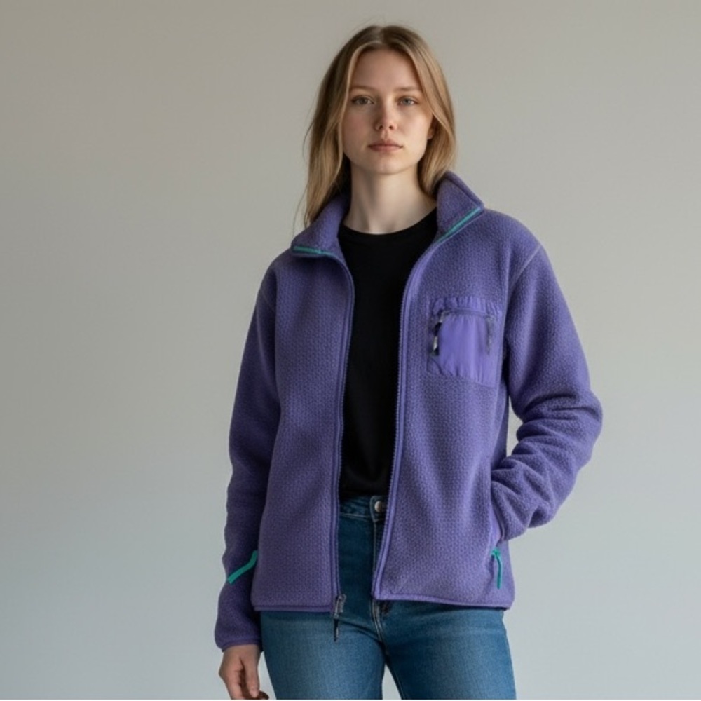Vintage Patagonia Synchilla Zip Up Fleece Jacket